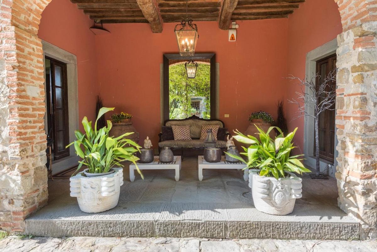 Villa Riflessi Di Fiesole - Piscina - Vista Firenze Exteriör bild