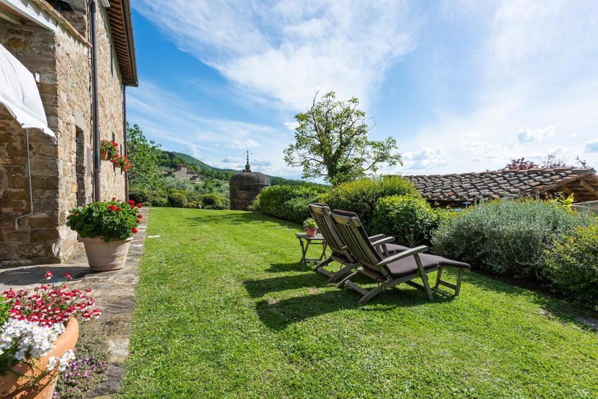 Villa Riflessi Di Fiesole - Piscina - Vista Firenze Exteriör bild