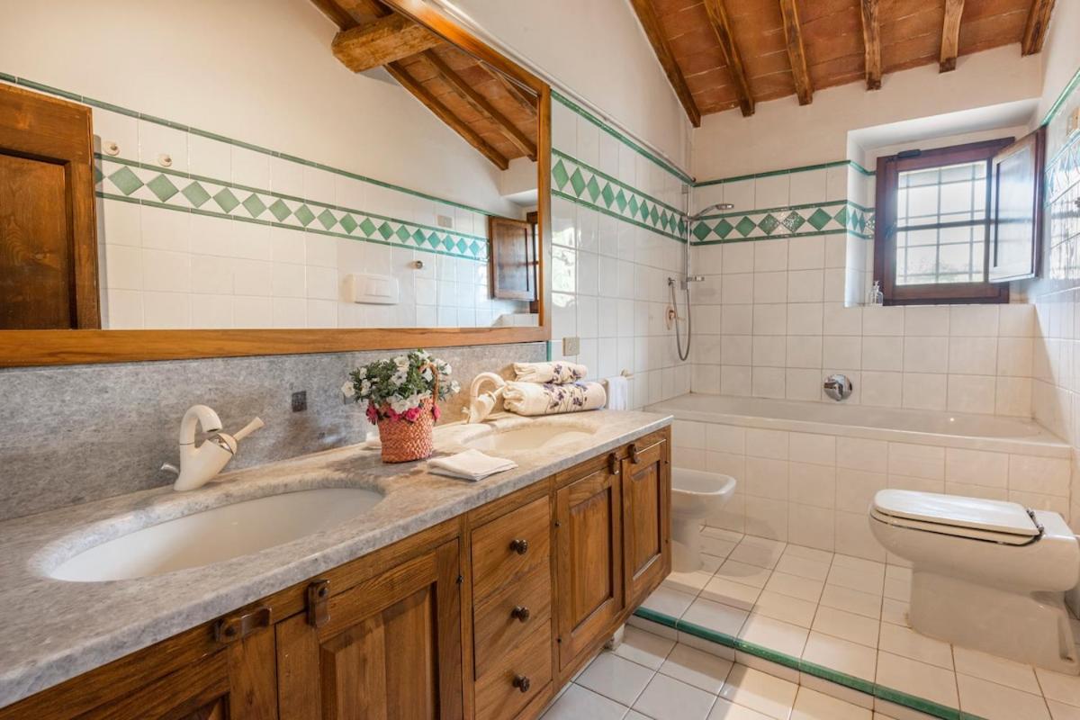Villa Riflessi Di Fiesole - Piscina - Vista Firenze Exteriör bild