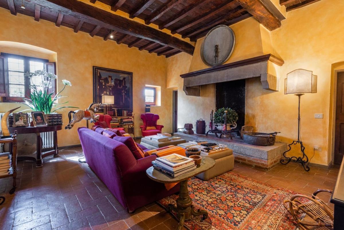 Villa Riflessi Di Fiesole - Piscina - Vista Firenze Exteriör bild