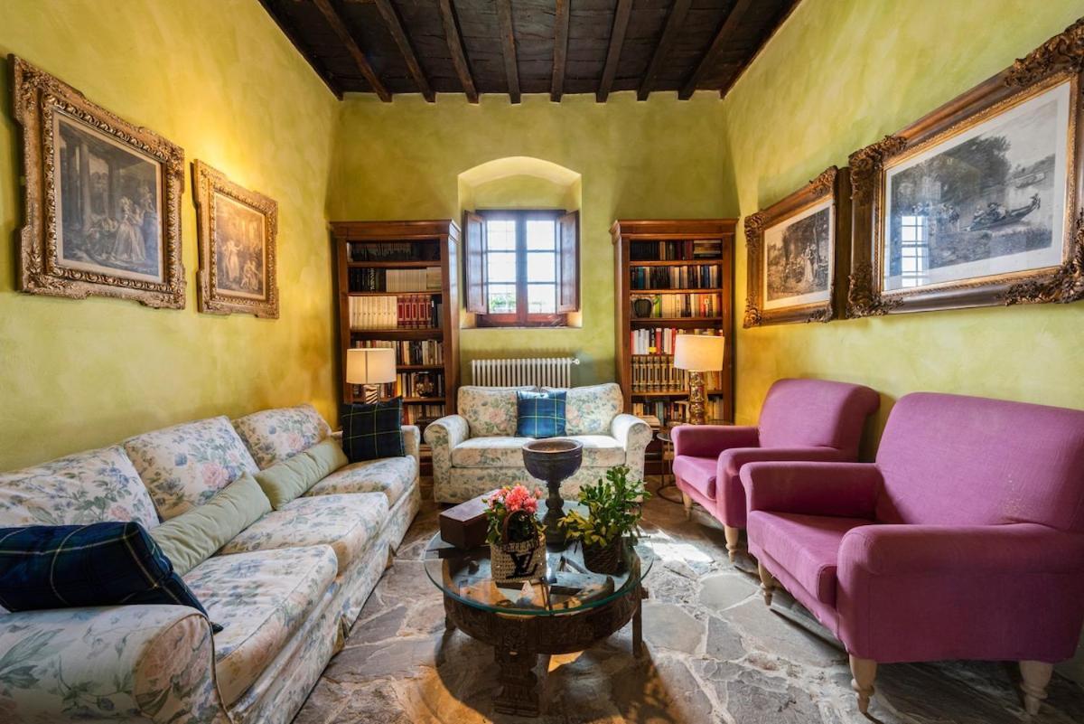 Villa Riflessi Di Fiesole - Piscina - Vista Firenze Exteriör bild