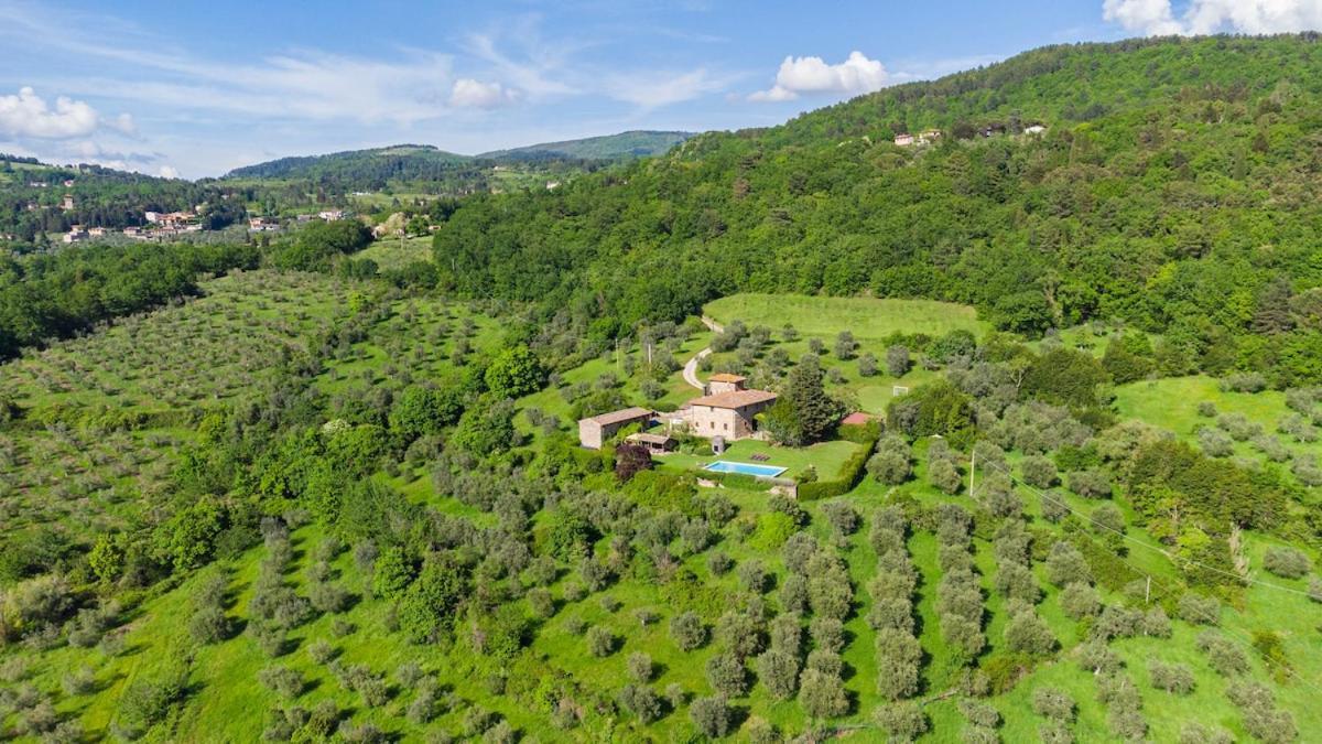Villa Riflessi Di Fiesole - Piscina - Vista Firenze Exteriör bild