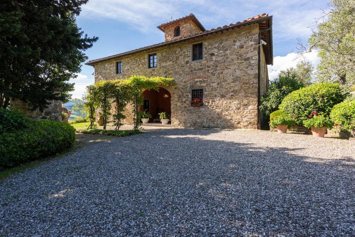 Villa Riflessi Di Fiesole - Piscina - Vista Firenze Exteriör bild