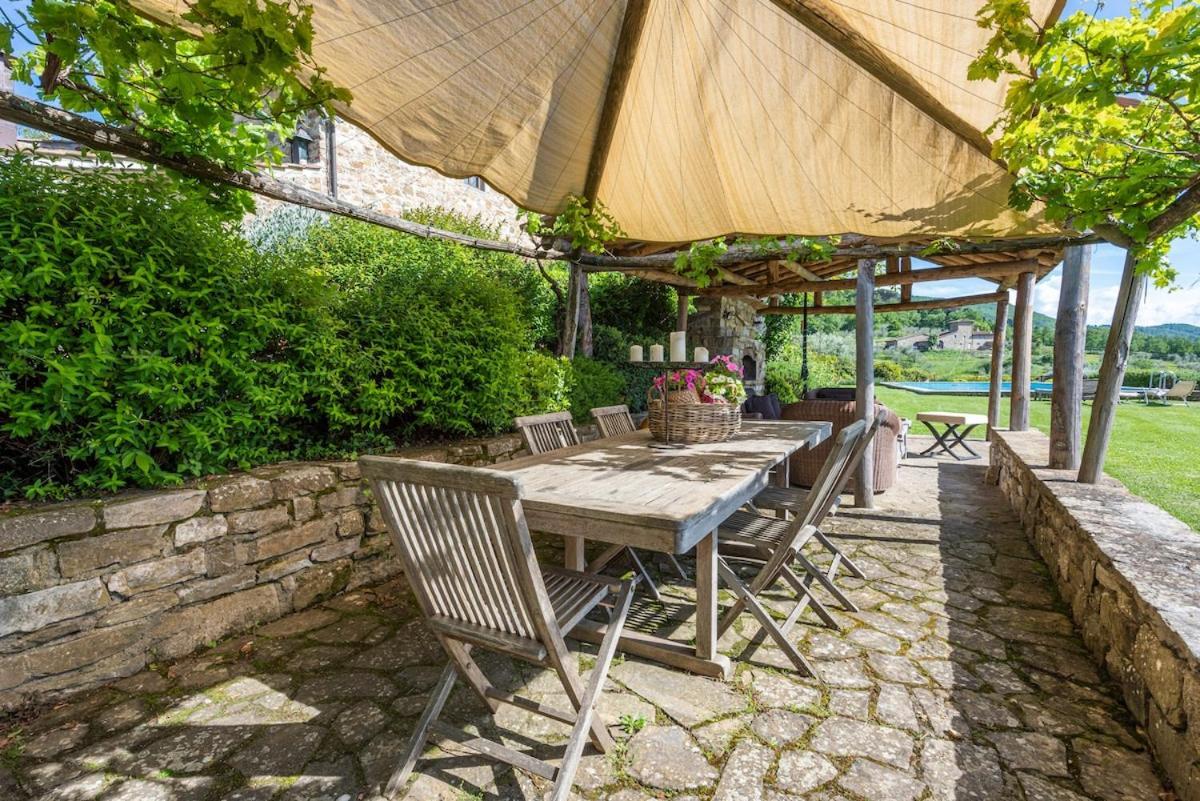 Villa Riflessi Di Fiesole - Piscina - Vista Firenze Exteriör bild