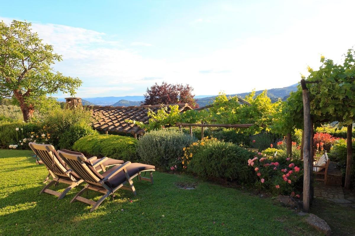 Villa Riflessi Di Fiesole - Piscina - Vista Firenze Exteriör bild