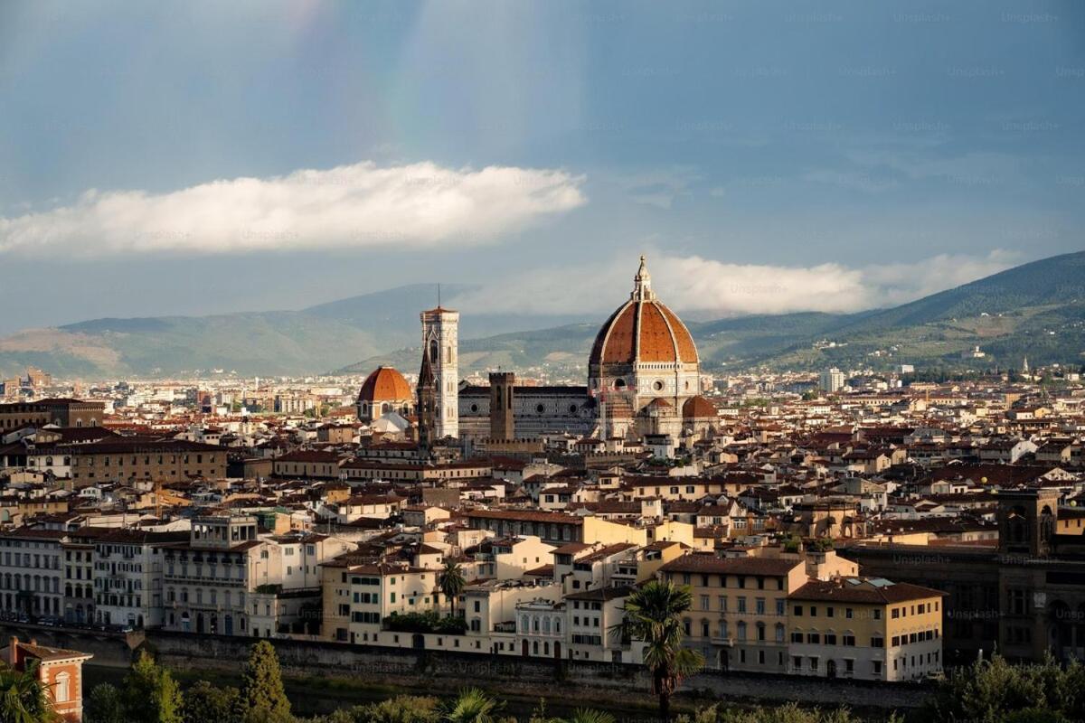 Villa Riflessi Di Fiesole - Piscina - Vista Firenze Exteriör bild