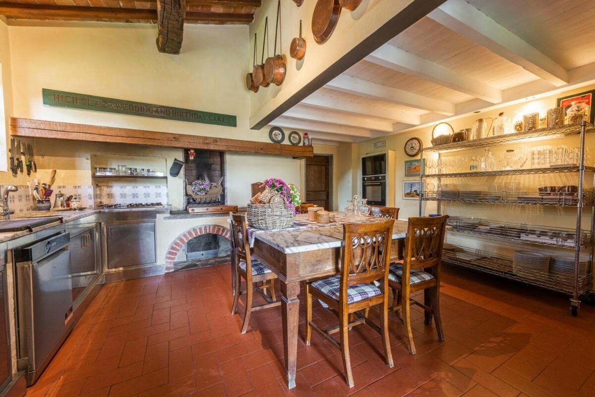 Villa Riflessi Di Fiesole - Piscina - Vista Firenze Exteriör bild