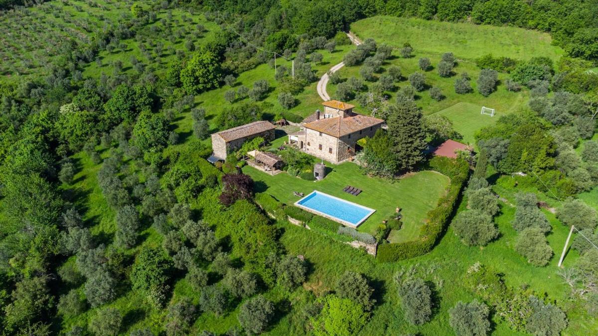 Villa Riflessi Di Fiesole - Piscina - Vista Firenze Exteriör bild